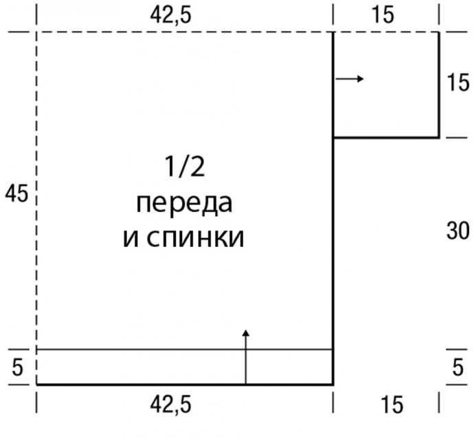 Асимметрия - тренд сезона! Вяжем модное болеро