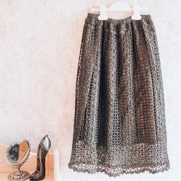 Ажурная юбка миди крючком — летняя легкость и женственность