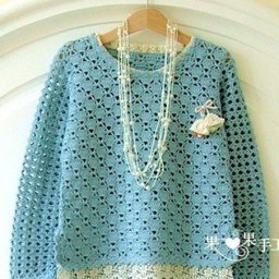 Детская ажурная кофточка