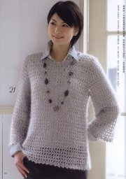 Джемпер крючком