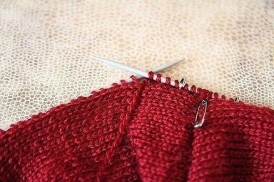 Вяжем рукав сверху