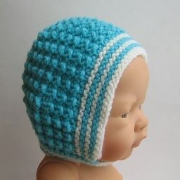 Теплый чепчик для самых маленьких