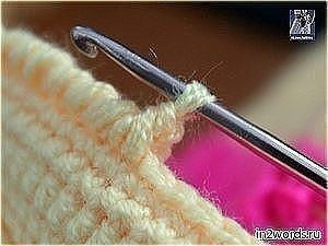 Как вяжется "рачий шаг", МК. Вязание крючком.