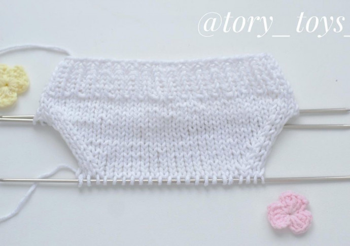 Вяжеми белье для кукол