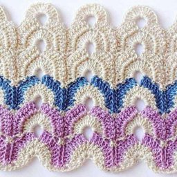 Интересный узор крючком