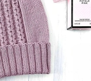 Шапка из Dolly maxy, вяжем спицами