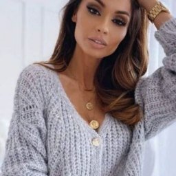 Красивый узор для кардигана спицами, схема узора