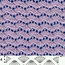 Подборка узоров для любителей вязать крючком