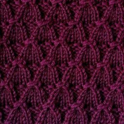 Шикарный узор спицами