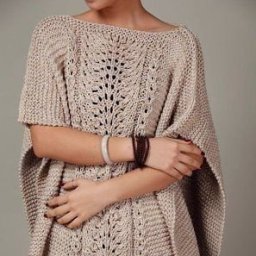 Вяжем стильную вещь