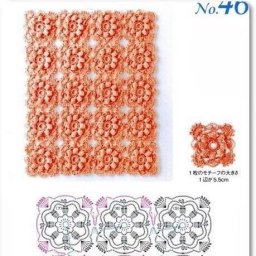 Безотрывное вязание крючком