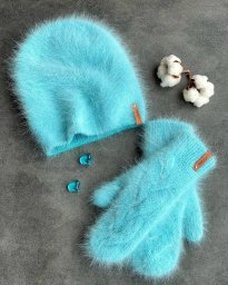 Комплект из пуха норки