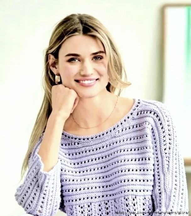 Вяжем пуловер