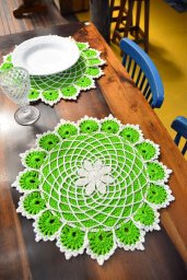 Салфетка крючком