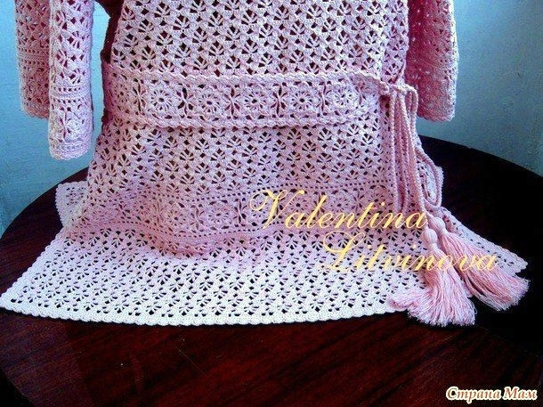 Нежная туника крючком