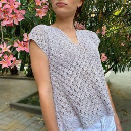 Узор для топа крючком