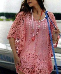 Чудесный джемпер красивым узором