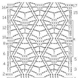 Симпатичный узор крючком