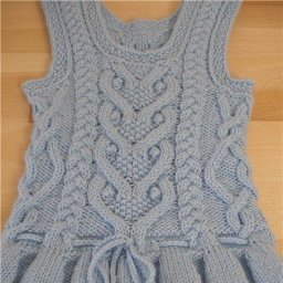 Тёплый сарафан для девочки