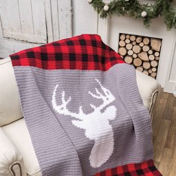 Узор для зимнего пледика