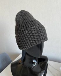 Шапка из Lana Gatto Camel Hair, вяжем спицами