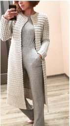 Кардиган крючком