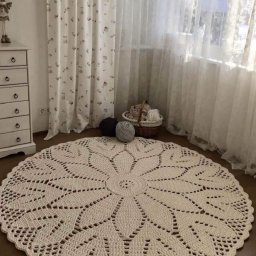 Коврик крючком