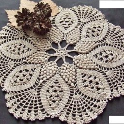Красивая салфетка крючком