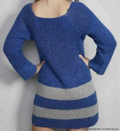 Платье крючком