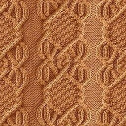 Роскошный узор спицами