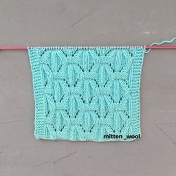 Узор спицами