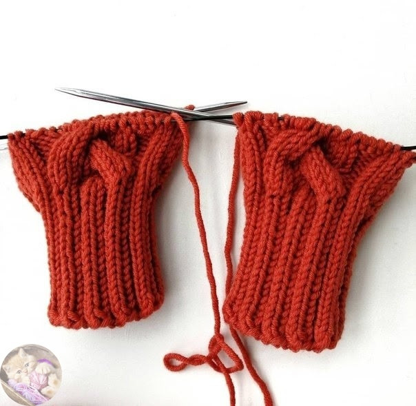 Красивые вярежки спицами