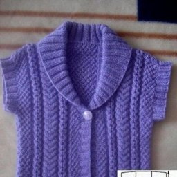 Вяжем детский жакет