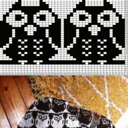 Подборка жаккардовых узоров