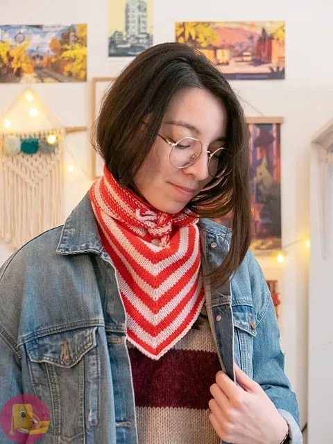 &Pi;олоcaтaя бaндaнa спицами