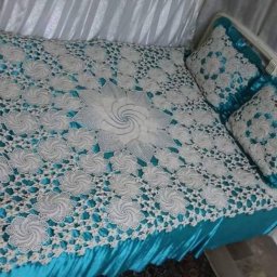 Эффектный мотив для изысканного покрывала