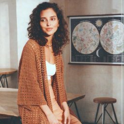 Кардиган крючком