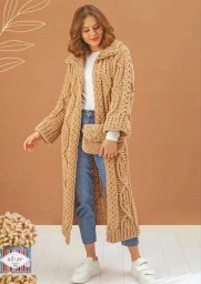 Кардиган спицами