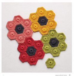 Завораживающая красота: вязаные мотивы "Мозаика" крючком