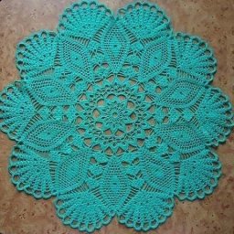 Салфетка с великолепным узором