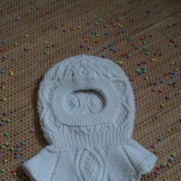 Шапка-шлем "Снежные ромбы"