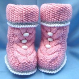 Вяжем пинетки спицами