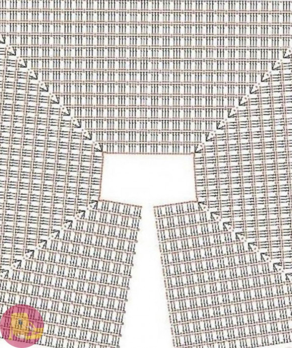 Жакет бежевый с аранами