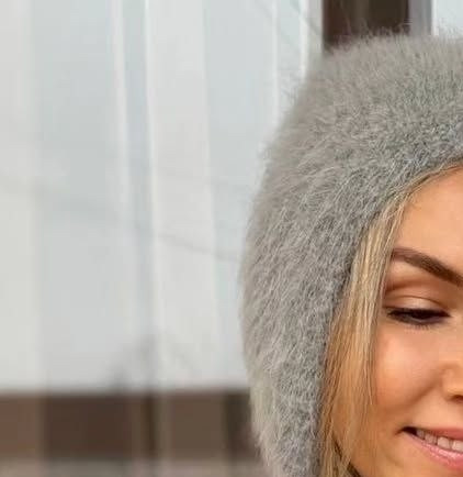 Врослый чепчик из Ангора Lux