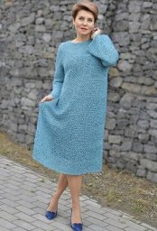 Платье для леди "Лазурный океан".