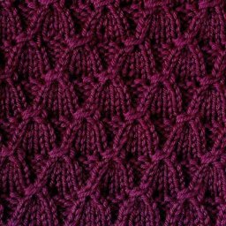 Структурный узор спицами