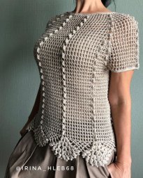 Узор для любителей вязать крючком