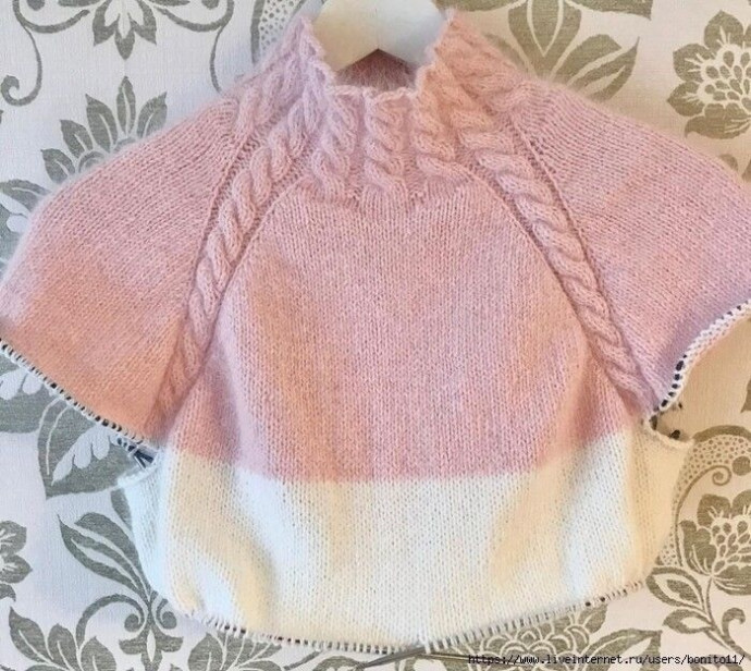 Мягкий и пушистый свитер из норки