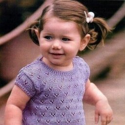 Βяжeм спицами летнюю кофточку для девочки