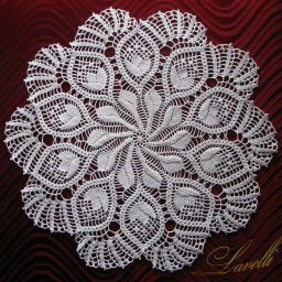 Салфетка крючком